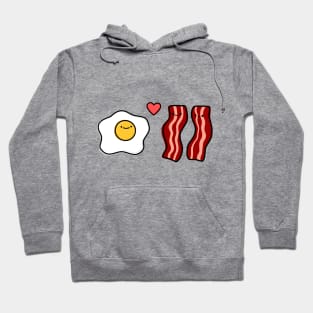 Cute Bacon And Egg Breakfast Hoodie